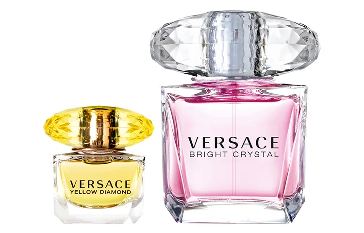 VERSACE Набор парфюма с кристаллами и блестками, Pink Brilliance Diamond Perfume Box — фото 3