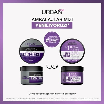 Urban Care Expert Grow Strong Укрепляющее масло для волос 240 мл — фото 3