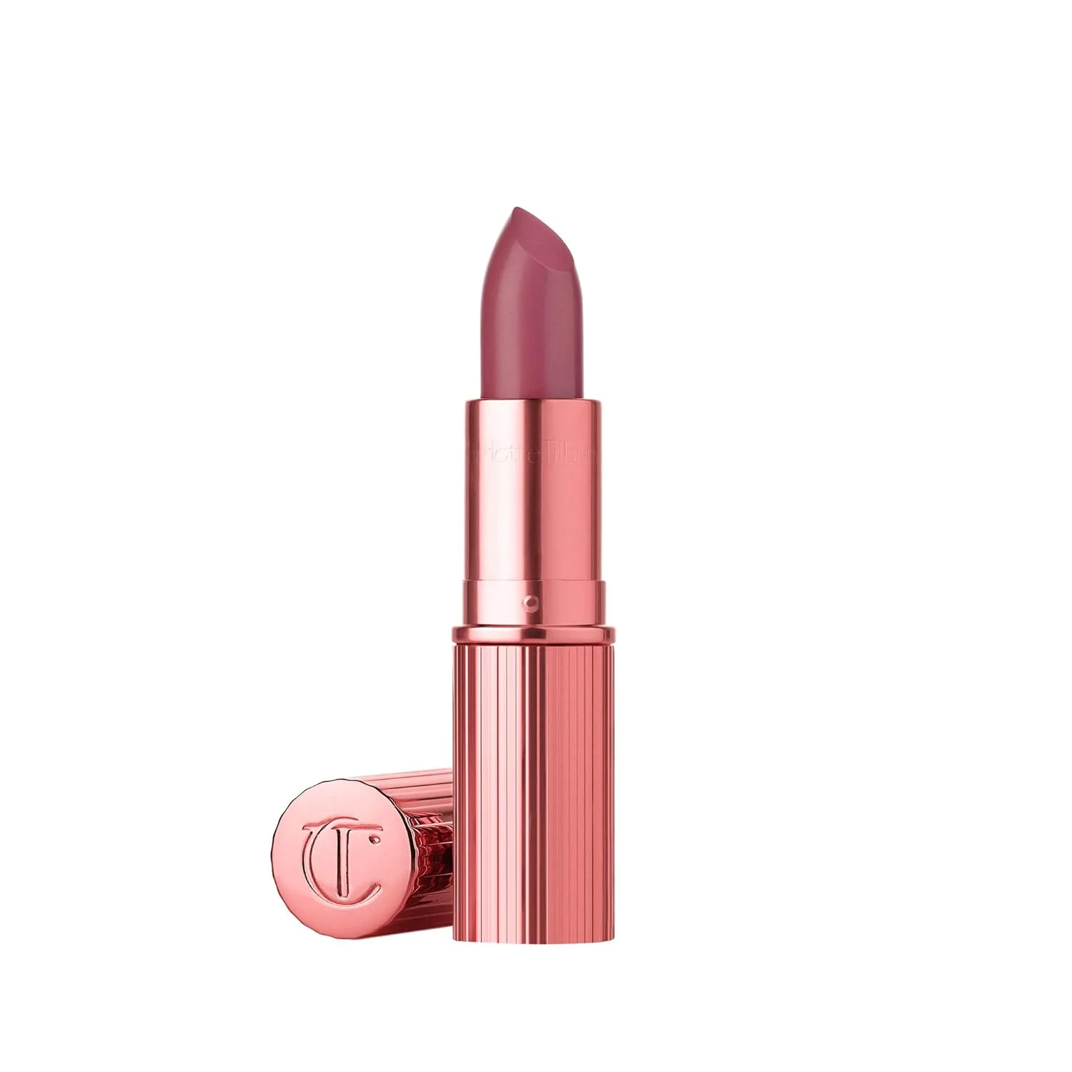 Помада Charlotte Tilbury KISSING - увлажняющая и питательная помада с светоотражающими пигментами для сияющего финиша и визуального увеличения объема губ., Rose To Fame - soft mauve rose