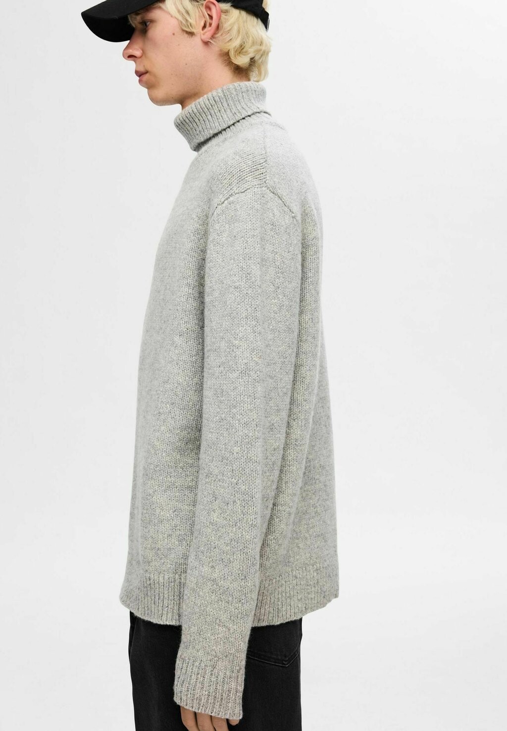 

Джемпер SLHCODY RELAXED ROLL NECK Selected Homme, серый