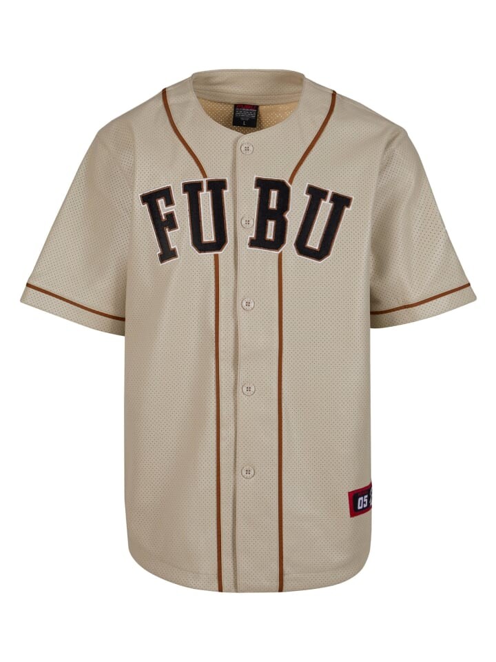 

Футболка FUBU, цвет creme/black/brown