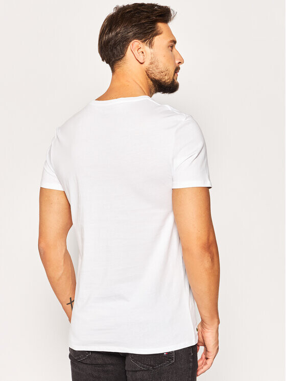 Набор футболок Lacoste Regular Fit Crew Neck, 3 предмета, белый — фото 4