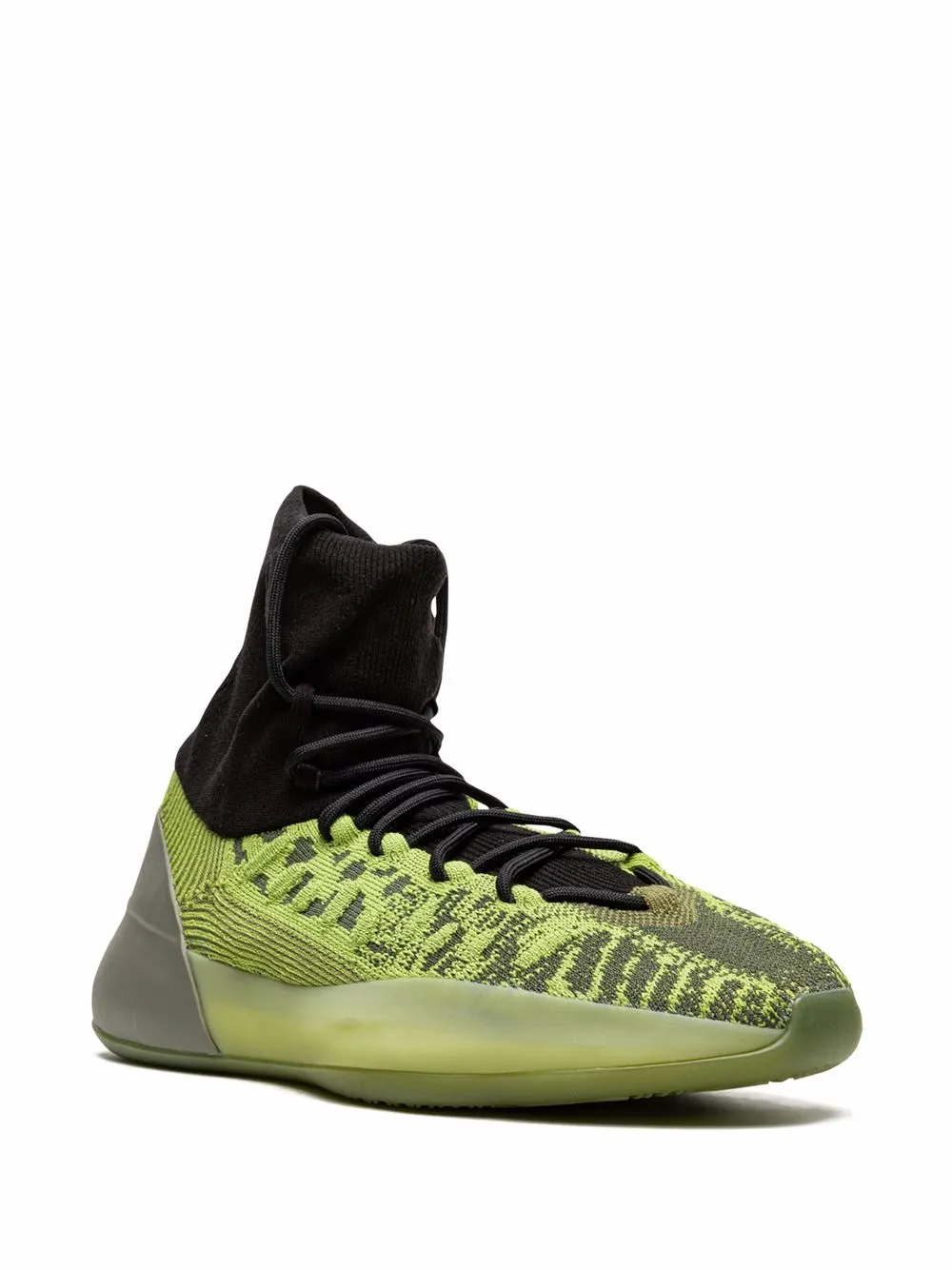 Кроссовки Yeezy Basketball Knit Glow adidas Yeezy, серый — фото 2