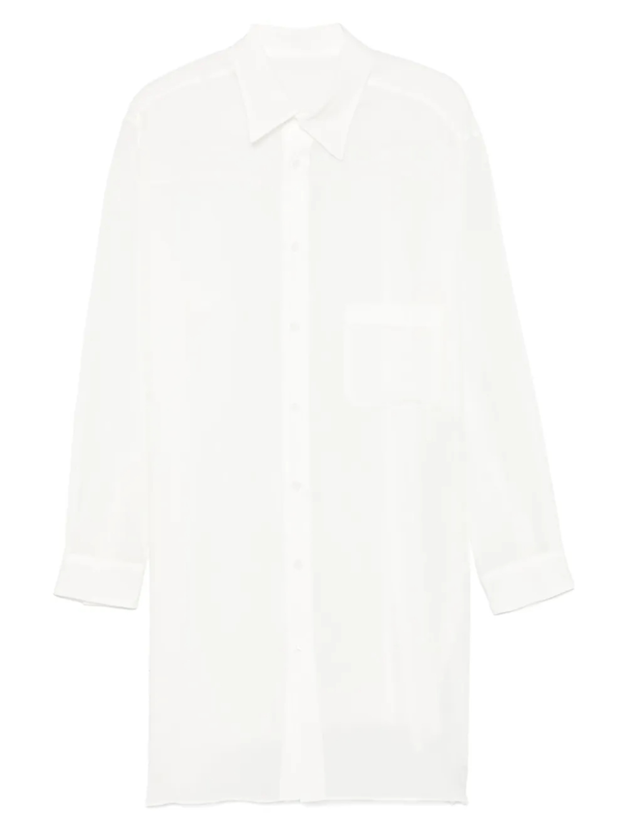 

Рубашка с нагрудным карманом Yohji Yamamoto, белый