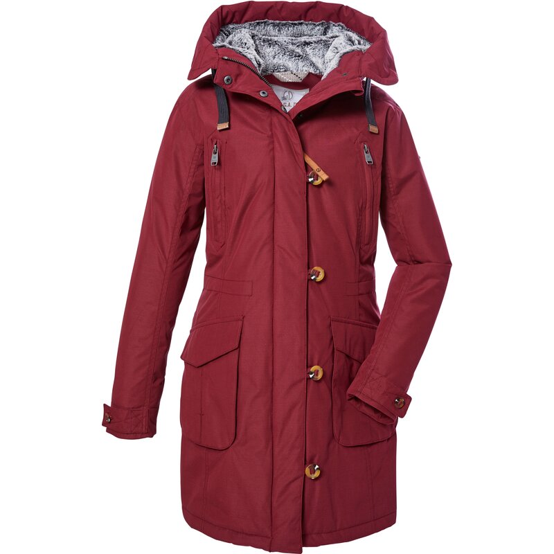 

Coat gw 44 wmn prk G.I.G.A. Dx By Killtec, цвет himbeere