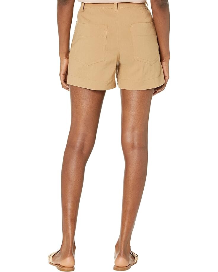 

Шорты Vince Casual Linen Shorts, цвет Almond