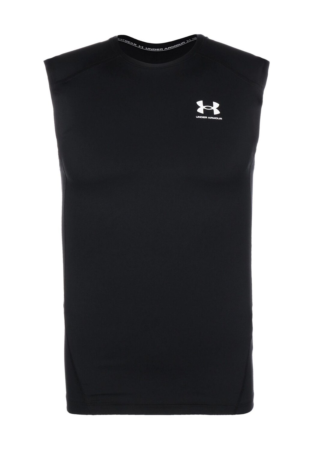 

Майка, быстросохнущая, с логотипом на груди, для мужчин UNDER ARMOUR, цвет Black White