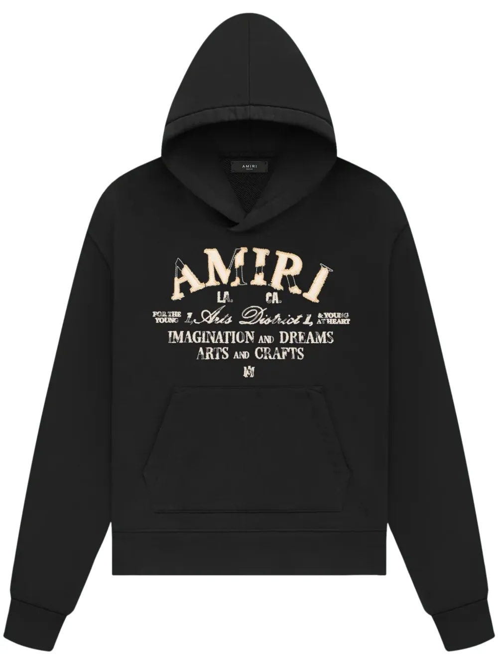 

Худи с логотипом AMIRI, черный