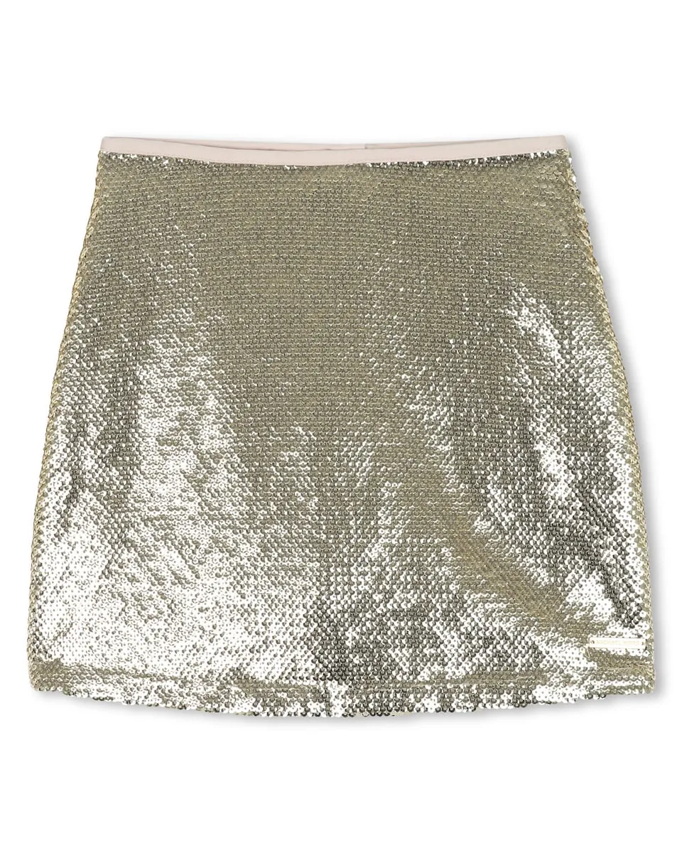 

Детская юбка золотого декоративного цвета Michael Kors