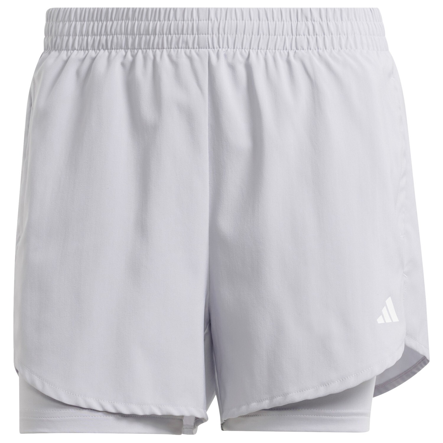 

Шорты для бега Adidas Min 2in1 Shorts, цвет Glory Grey