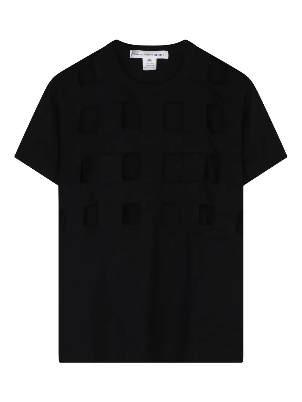 

Черная футболка Comme Des Garcons Shirt, Черный, Черная футболка Comme Des Garcons Shirt