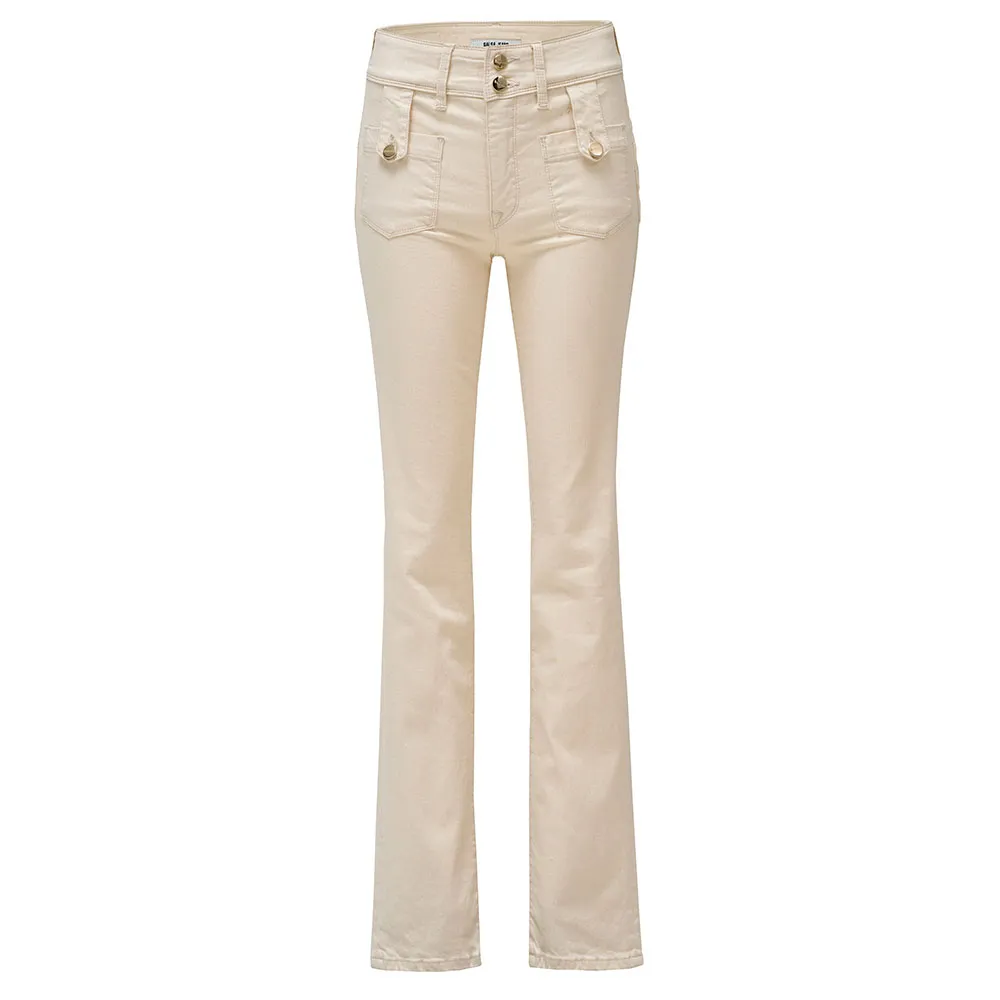 

Джинсы Salsa Secret Pocket Details Push In Straight Fit, бежевый