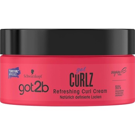 

Schwarzkopf Освежающий крем для кудрей Got Curlz 200мл, Got2B