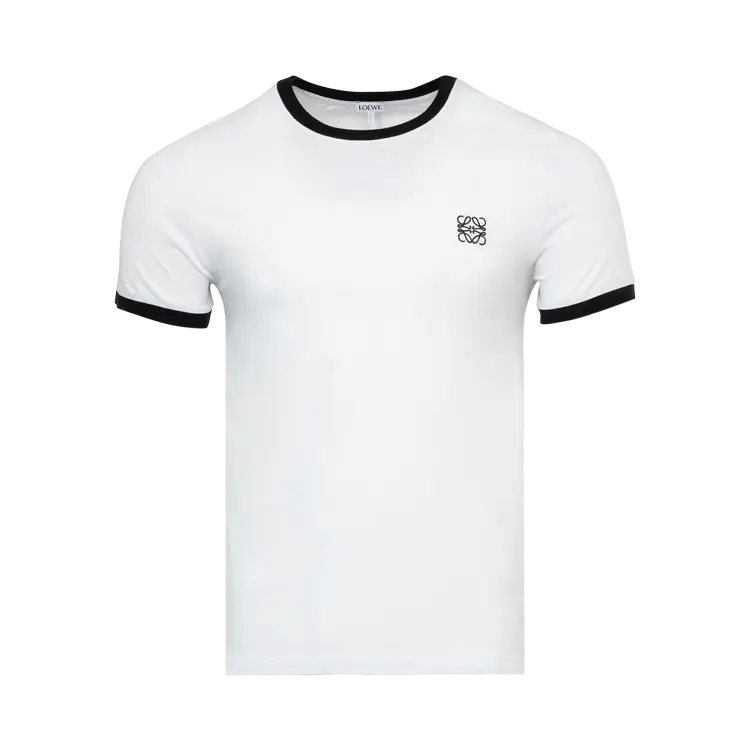 

Футболка Loewe Slim Fit 'White/Black', белый