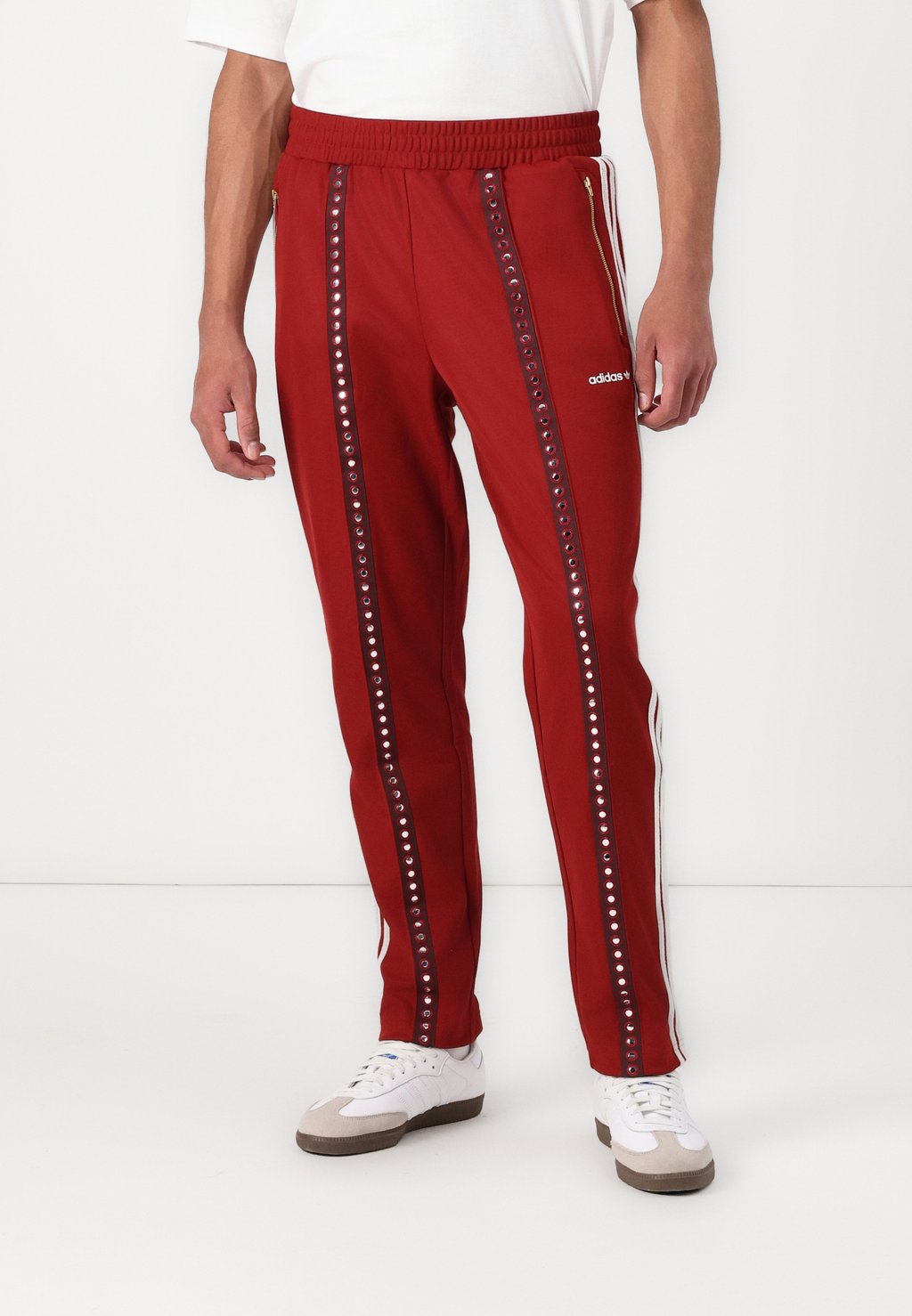 

Спортивные штаны TRACK PANT UNISEX Adidas Originals, темно-красный