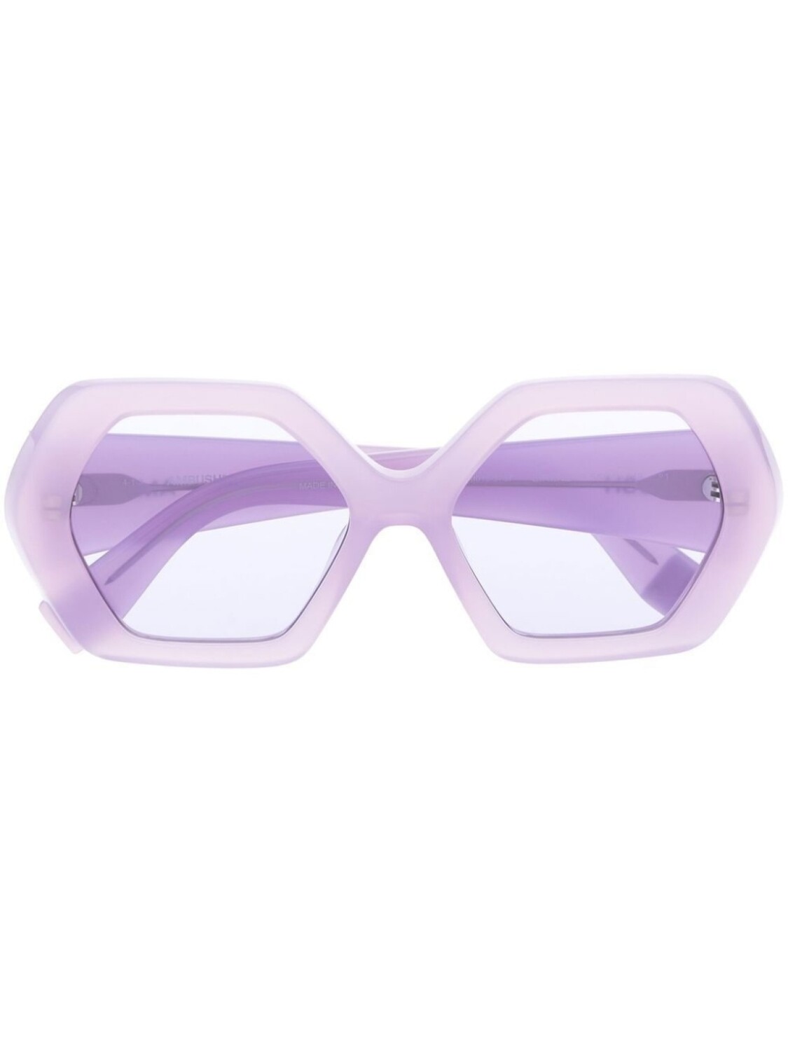 

AMBUSH солнцезащитные очки Eirene с логотипом, фиолетовый