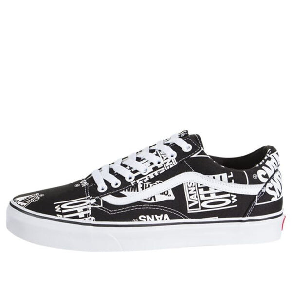 

Кроссовки old skool 'logo mix' Vans, черный
