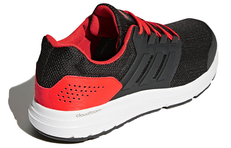 Кроссовки Galaxy 4 M мужские низкие черные/красные Adidas — фото 4