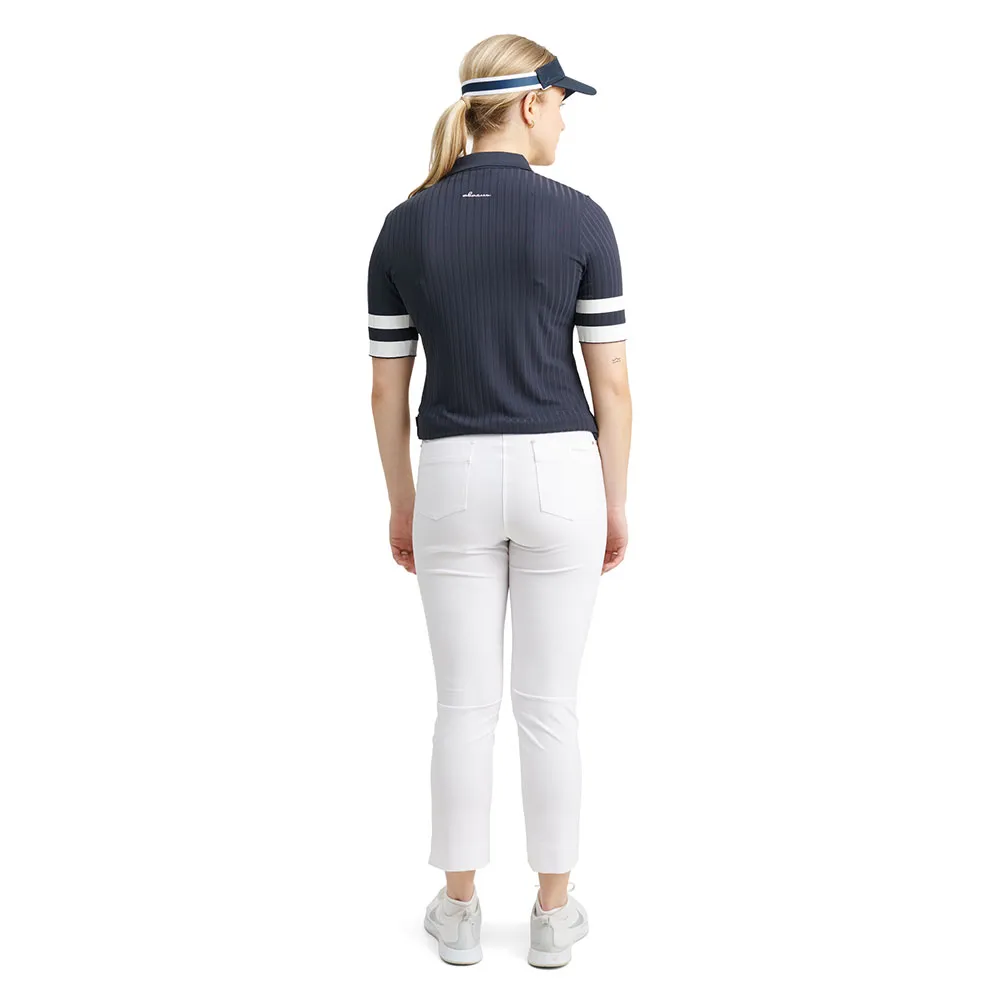 

Поло с коротким рукавом Abacus Golf Pebble Woman, синий