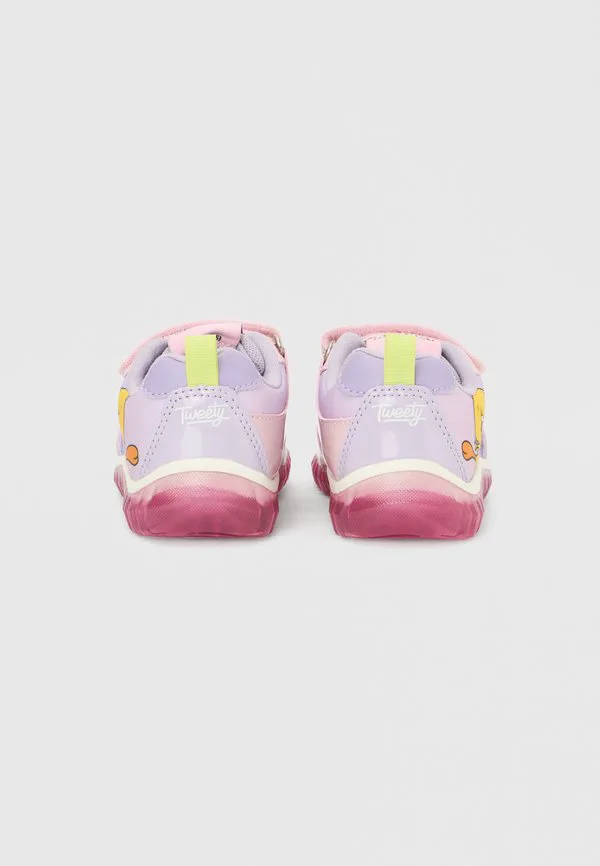 Кроссовки для девочек lightyloo из мультфильмов looney tunes Geox, Lilac — фото 3