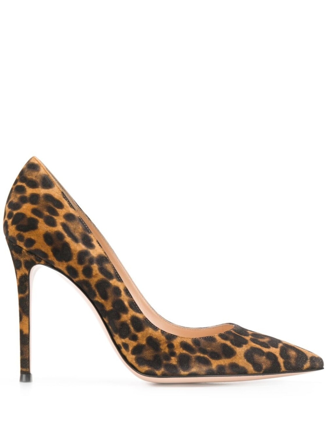 

Gianvito Rossi туфли-лодочки Gianvito с леопардовым принтом, коричневый