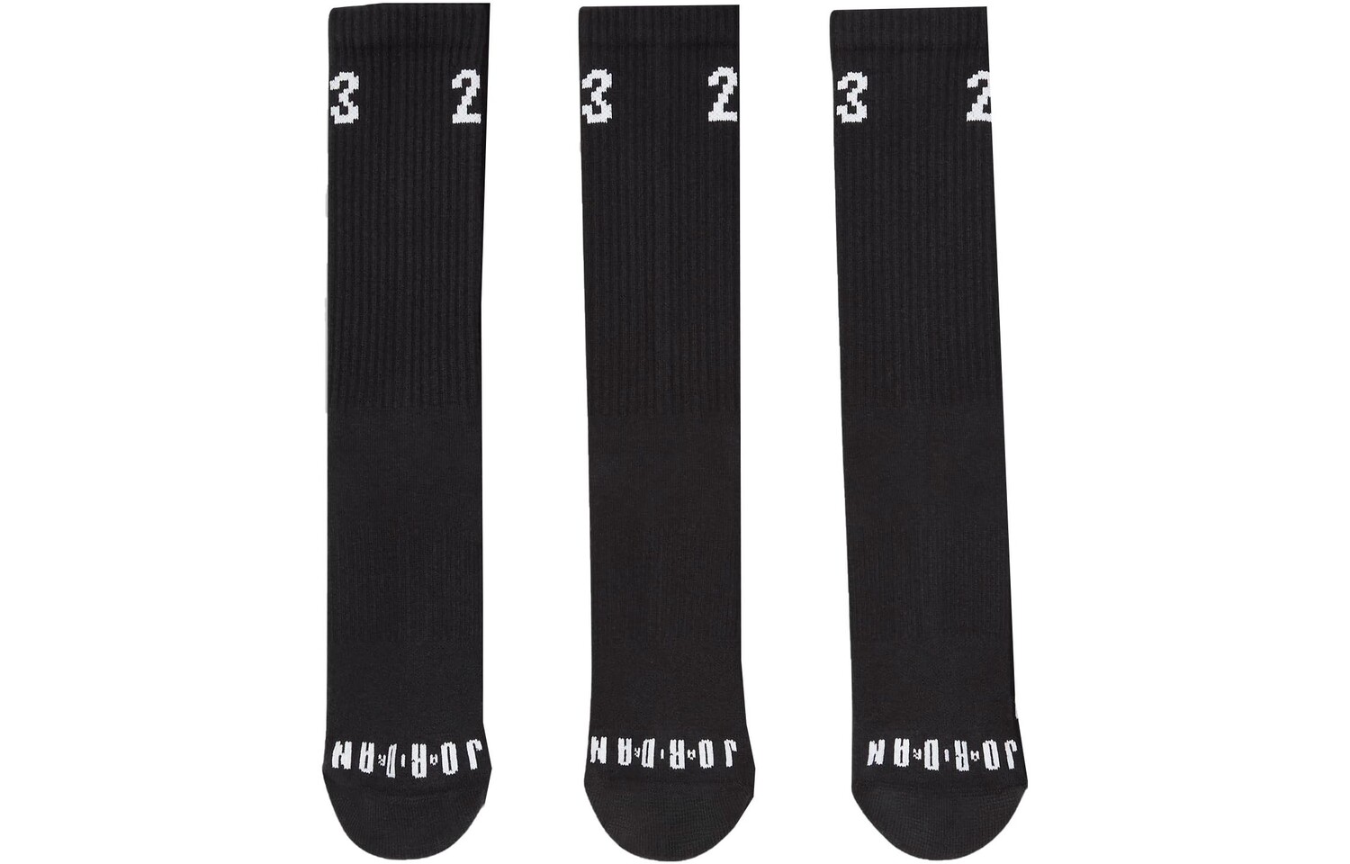 

Носки до колена унисекс Jordan, цвет 3 Pack (Black)