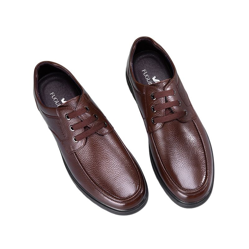 Туфли мужские Men"s Casual Men Low-Top Rich Birds, коричневый — фото 3