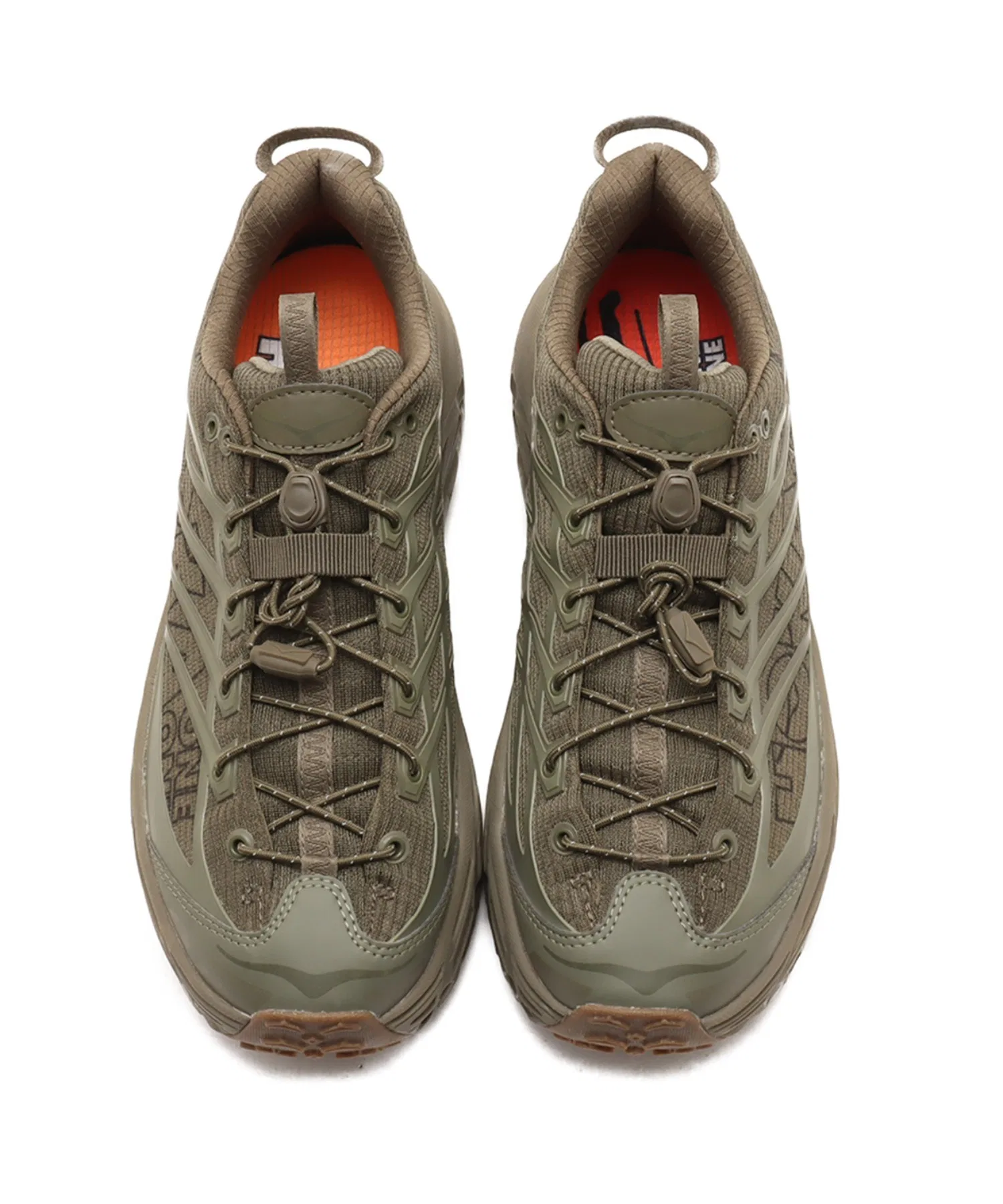 Унисекс кроссовки HOKA MAFATE THREE2 GRID JP оливкового цвета — фото 2