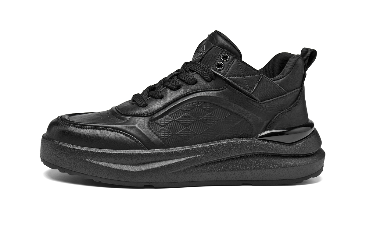 

HLA Мужские скейтерские кроссовки мидтоп бело-синие, цвет White Blue