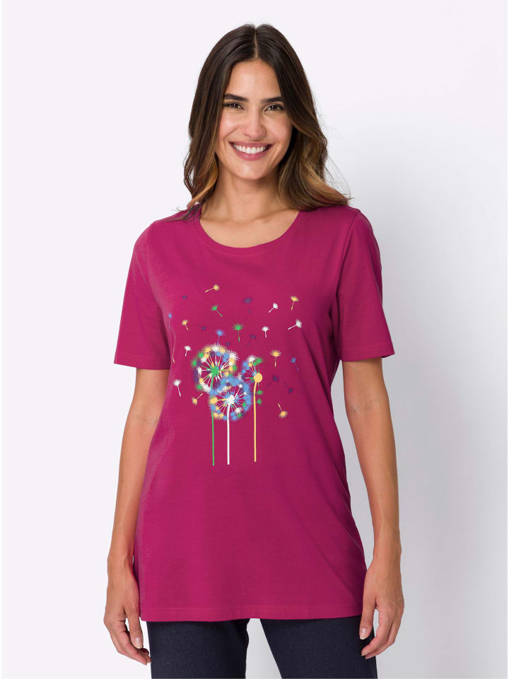 

Футболка Sieh an!, фуксия