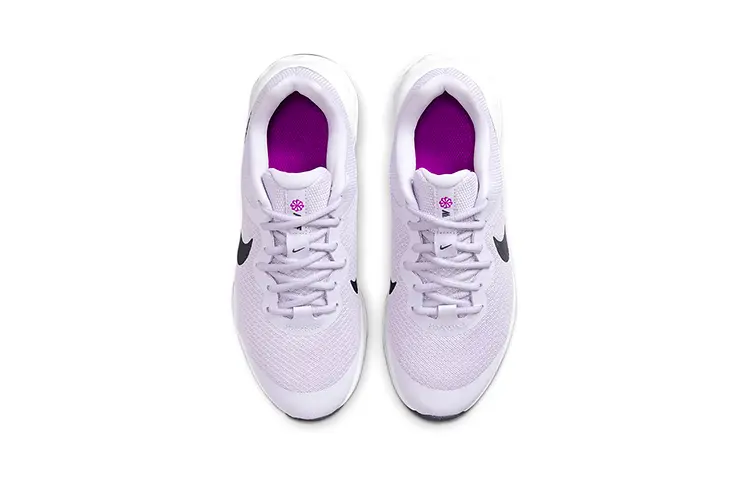 Кроссовки Nike Revolution 6, сиреневый/белый/черный — фото 4