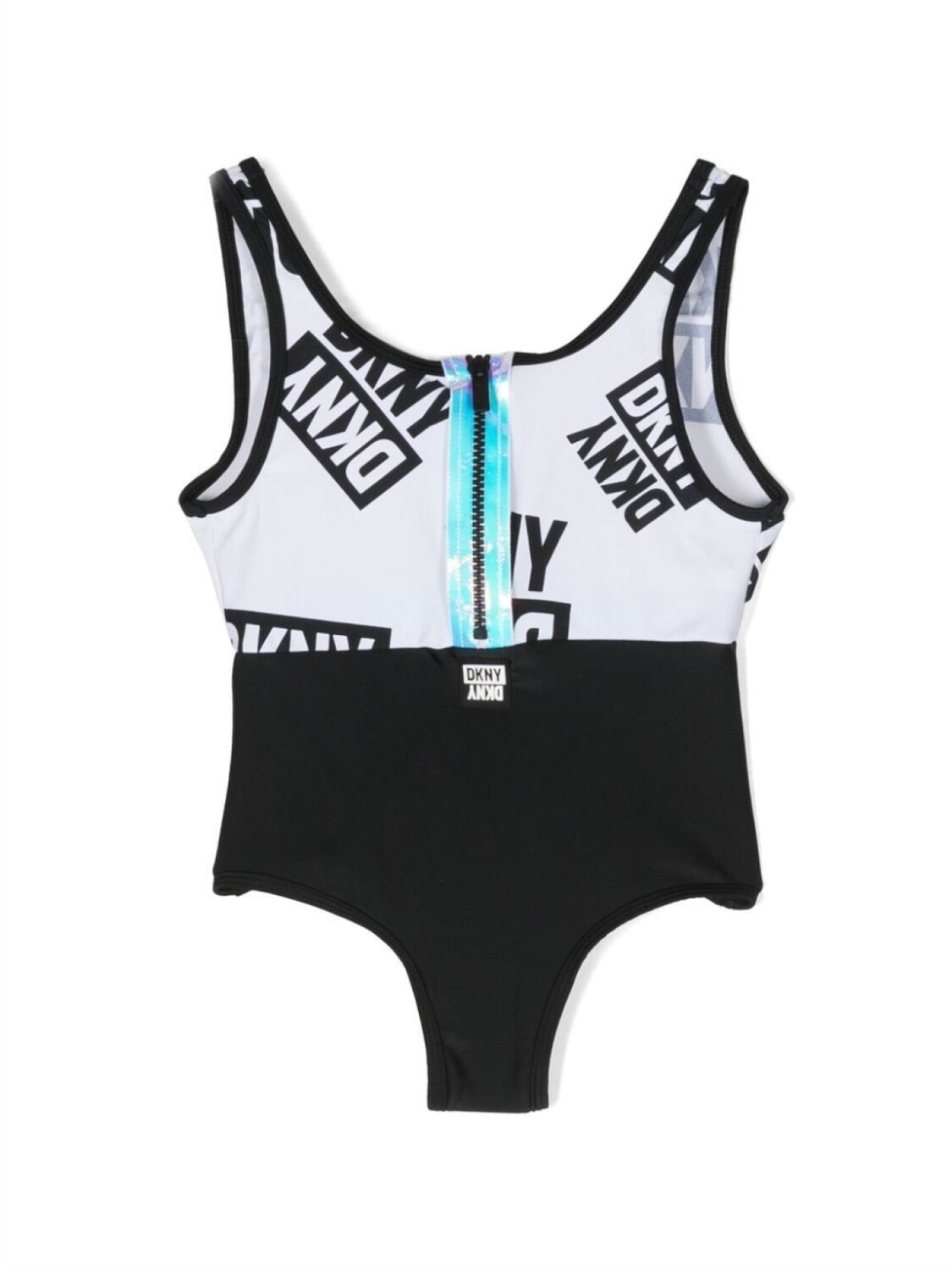 

Dkny Kids купальник с логотипом, белый