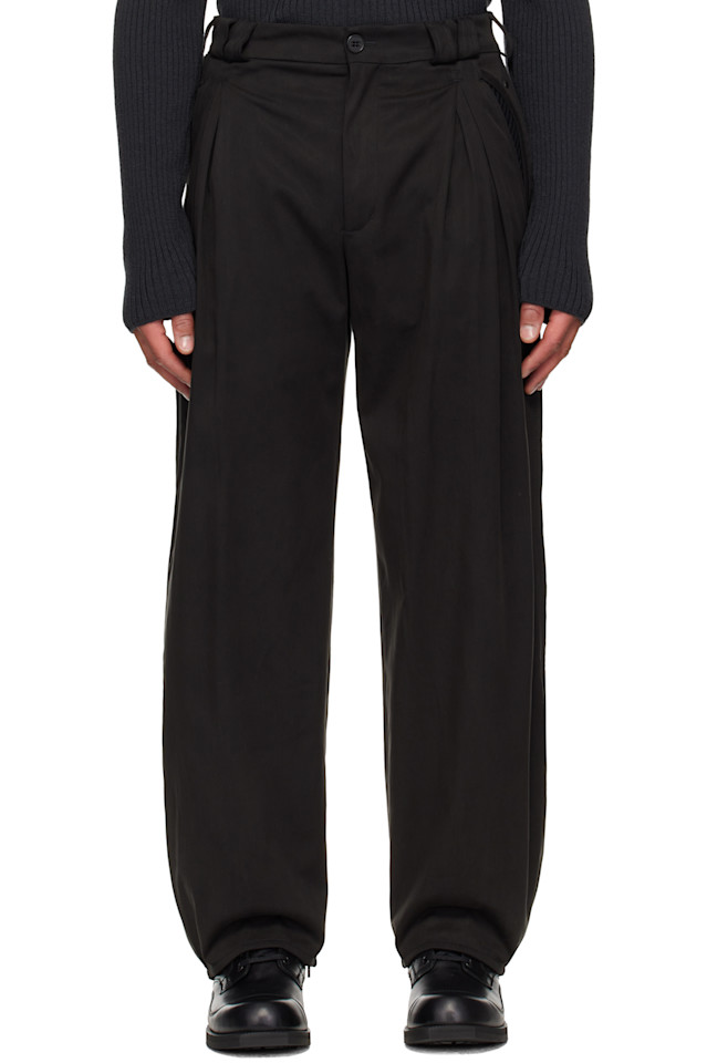 

Kiko Kostadinov Черные брюки-галикс