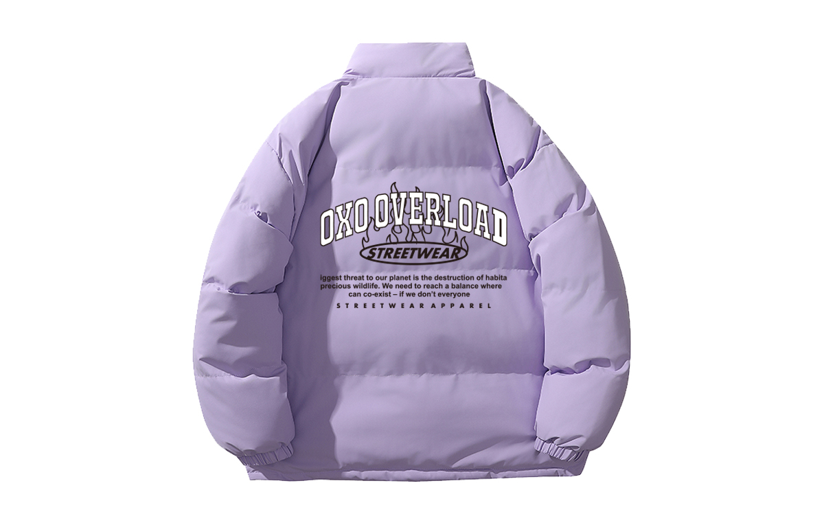 

OXO OVERLOAD Пуховик Unisex, Taro Purple