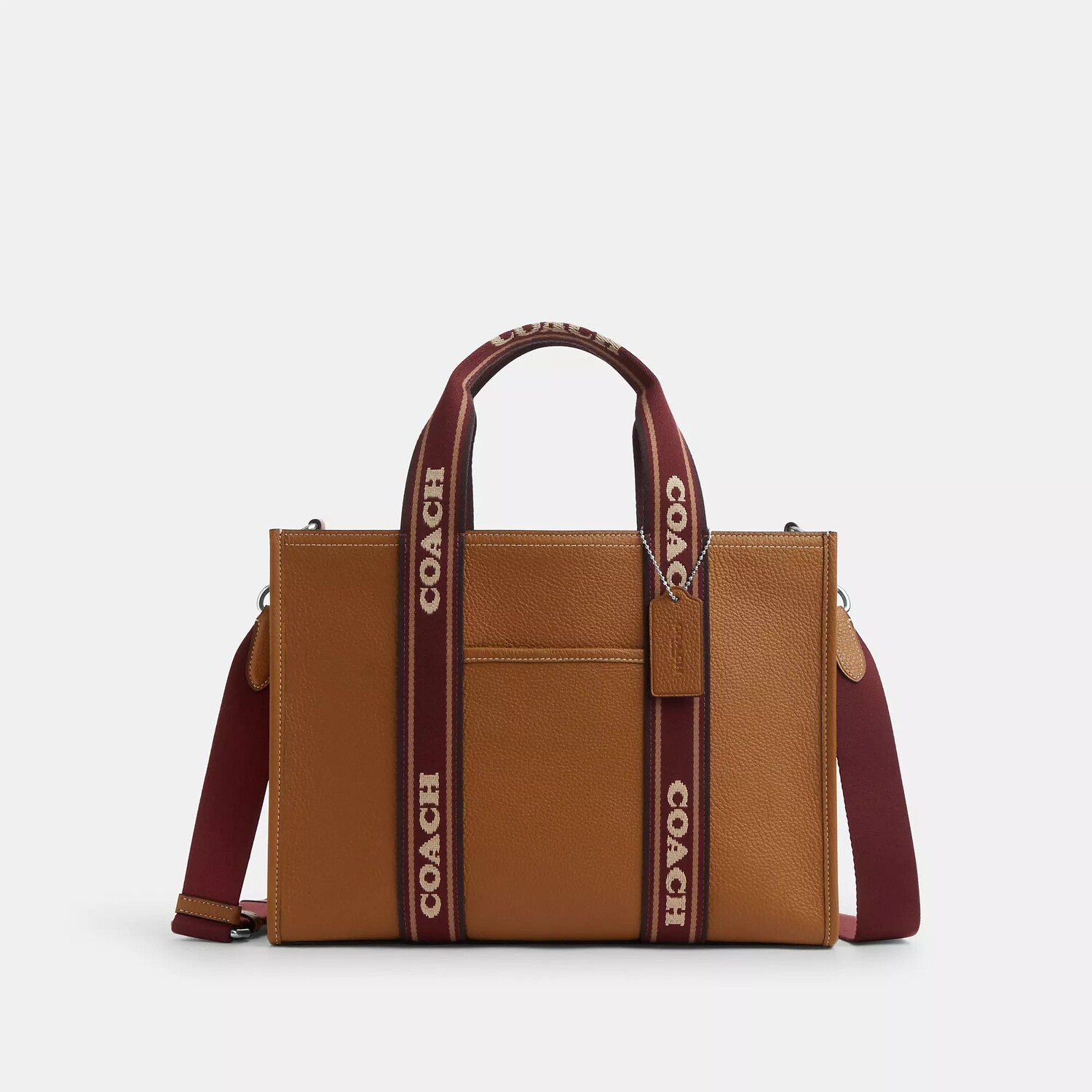 

Сумка-тоут Smith Outlet Coach Outlet, цвет Silver/Penny Multi