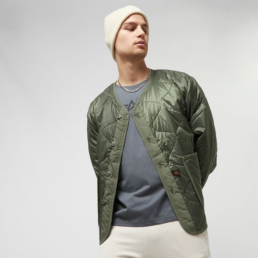 

Куртка Als Liner Alpha Industries, цвет olive