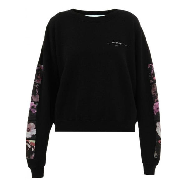 

Толстовка loose flowers printing black Off-White, черный