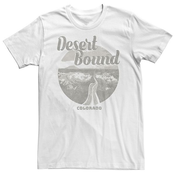 

Футболка с принтом Big & Tall Desert Bound Colorado Gray Licensed Character