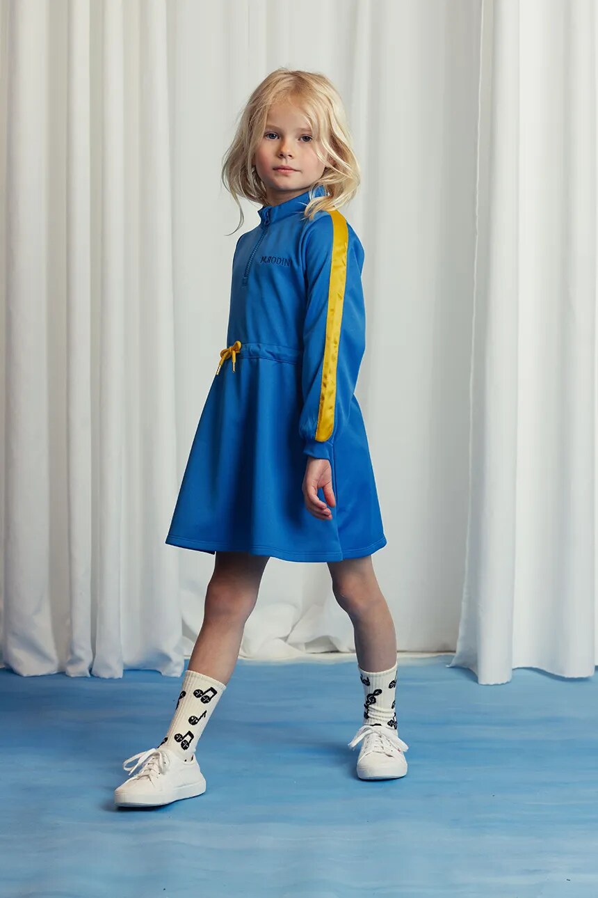 

Платье Mini Rodini, синий