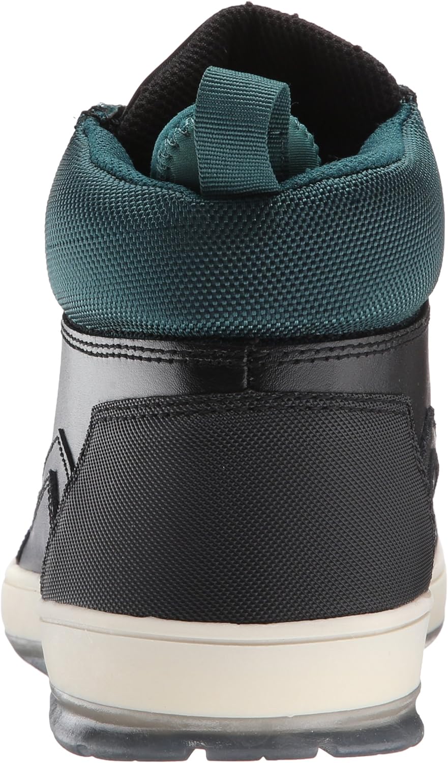 Calvin Klein Jeans Мужские кроссовки Marshall Leather/Nylon Oxford, Black/Emerald — фото 3