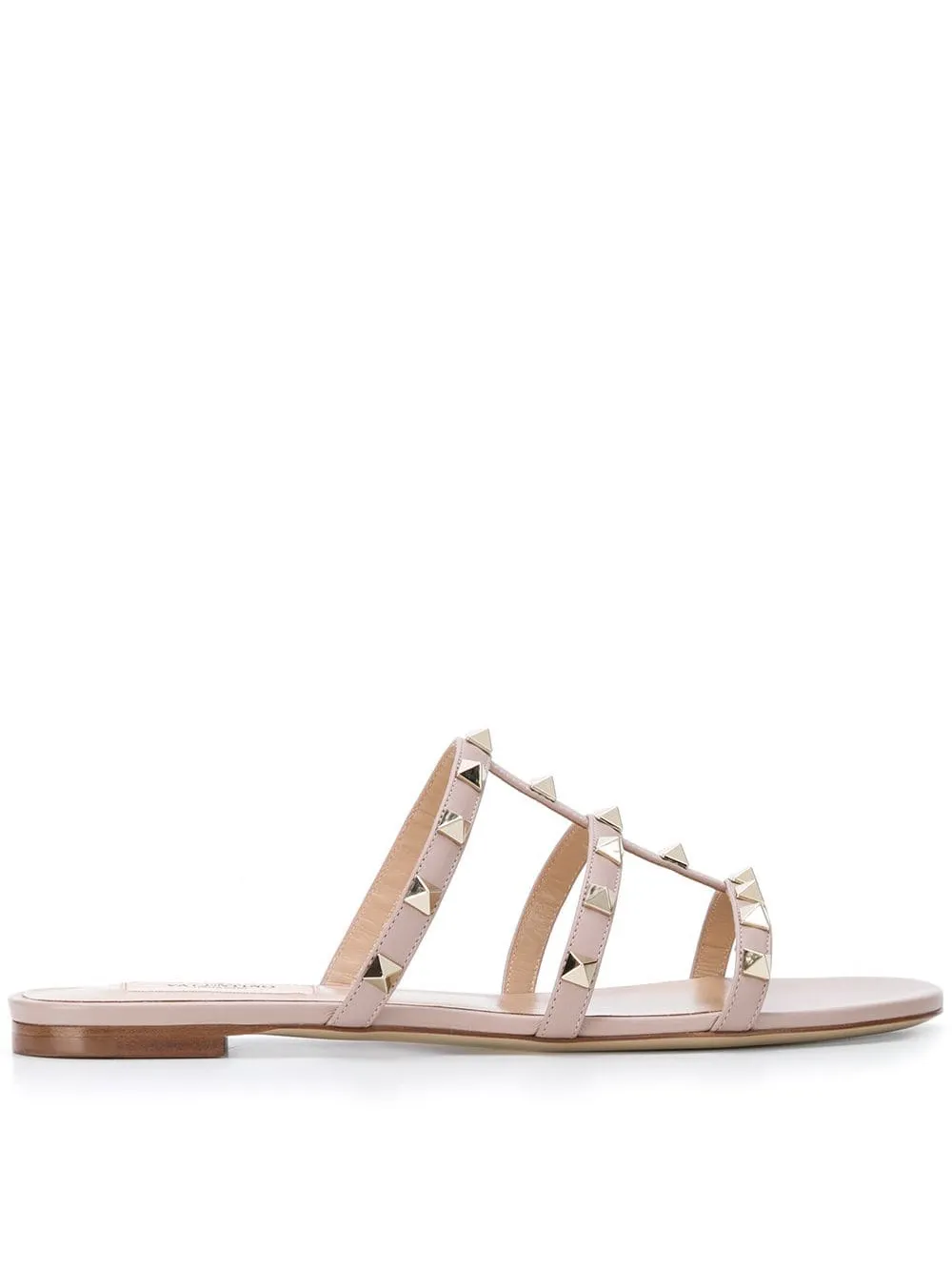 Сандалии Rockstud VALENTINO GARAVANI, нейтральный