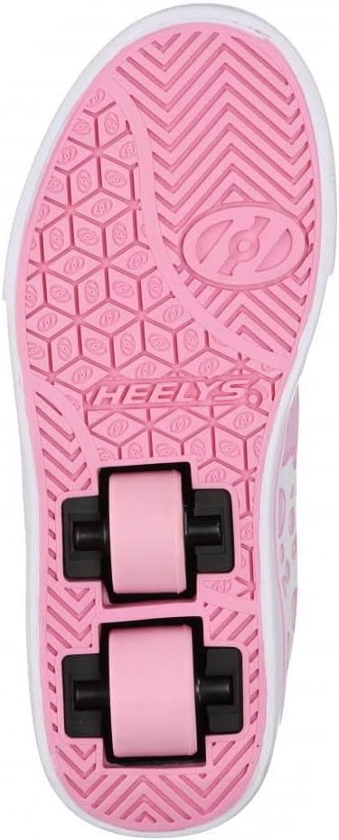 Кроссовки Heelys Girls Pro 20 X2 (Little Kid/Big Kid/Adult), белый/розовый — фото 2