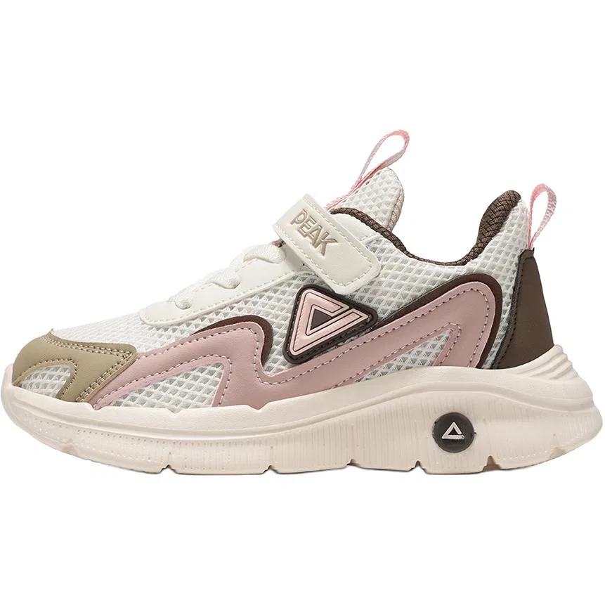 Детские кроссовки для бега PEAK White Pink