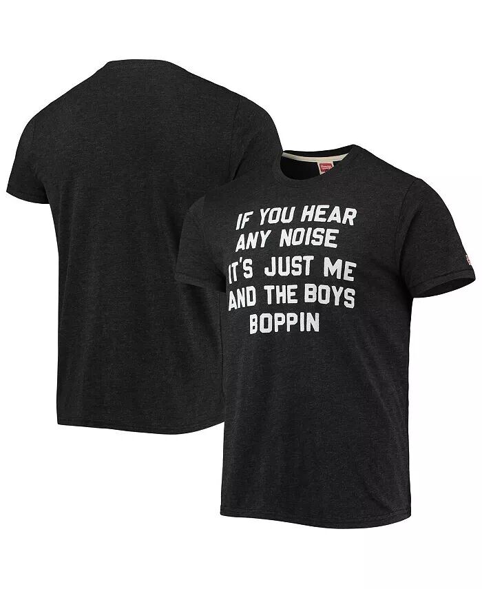 

Мужская футболка Pittsburgh Pirates Hyper Local Tri-Blend цвета древесного угля Homage