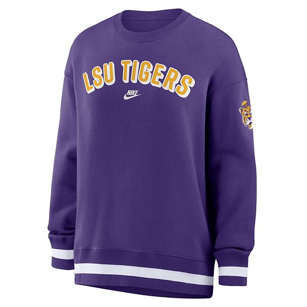 Женский фиолетовый свитер lsu tigers oversized legacy phoenix Nike — фото 3