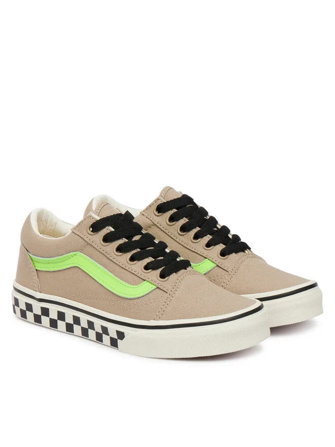 Vans Кроссовки из ткани Old Skool VN000CYVEMF1 коричневые — фото 2