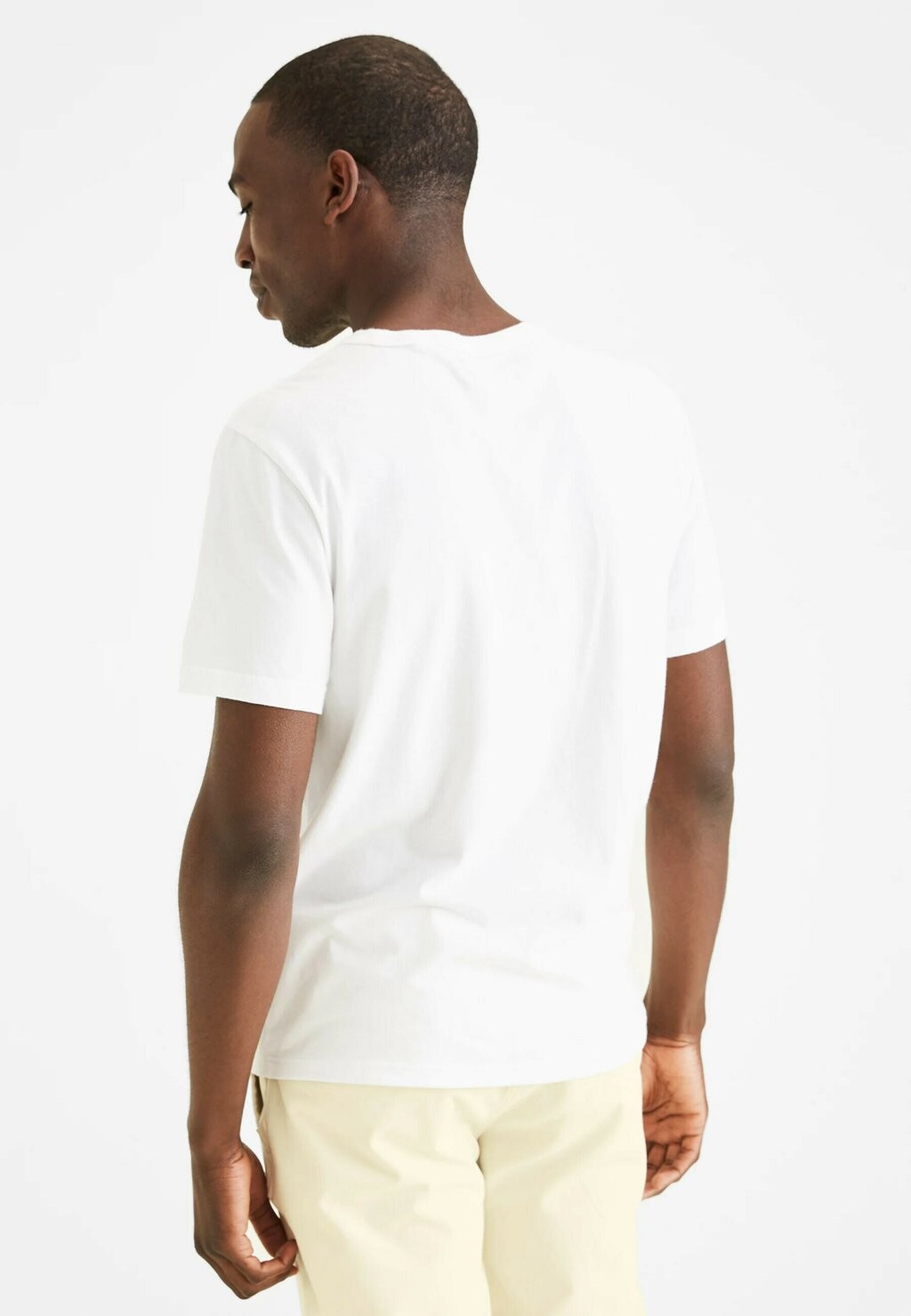

Футболка базовая Icon DOCKERS, просвечивающий белый/белый