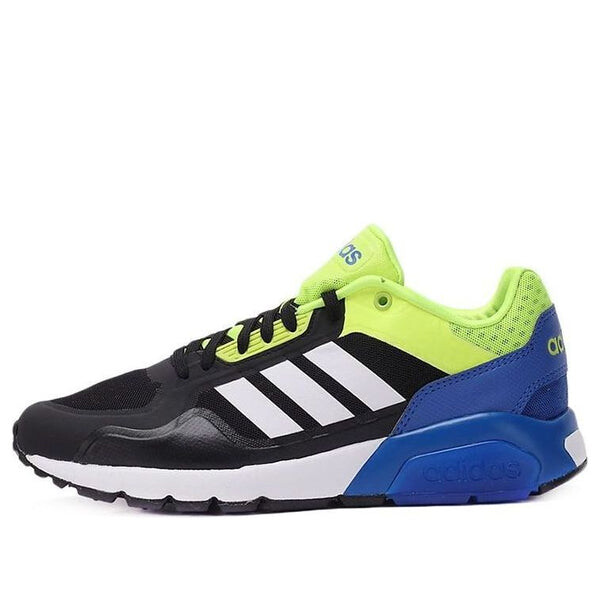 

Кроссовки adidas neo Run9Tis TM 'Black Blue Yellow', черный