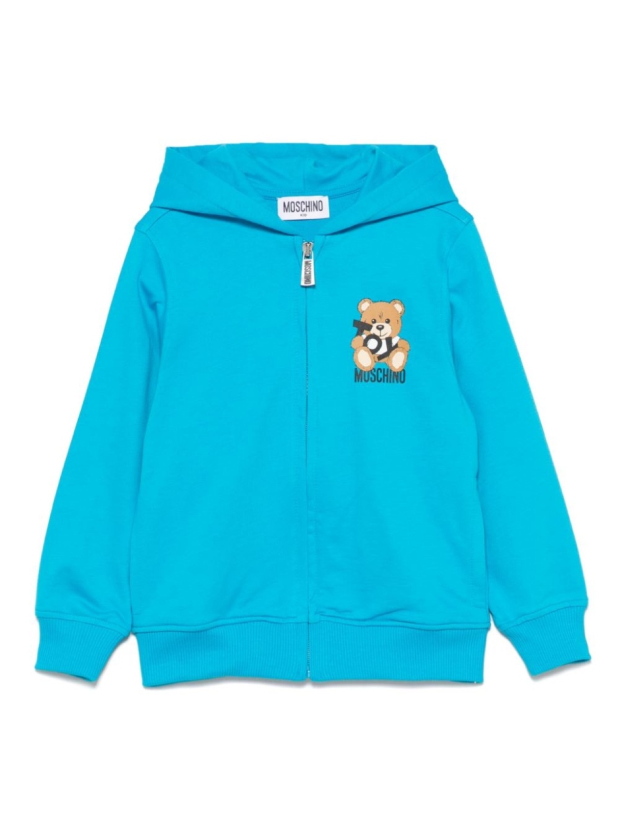 

Moschino Kids худи с принтом Teddy Bear, синий