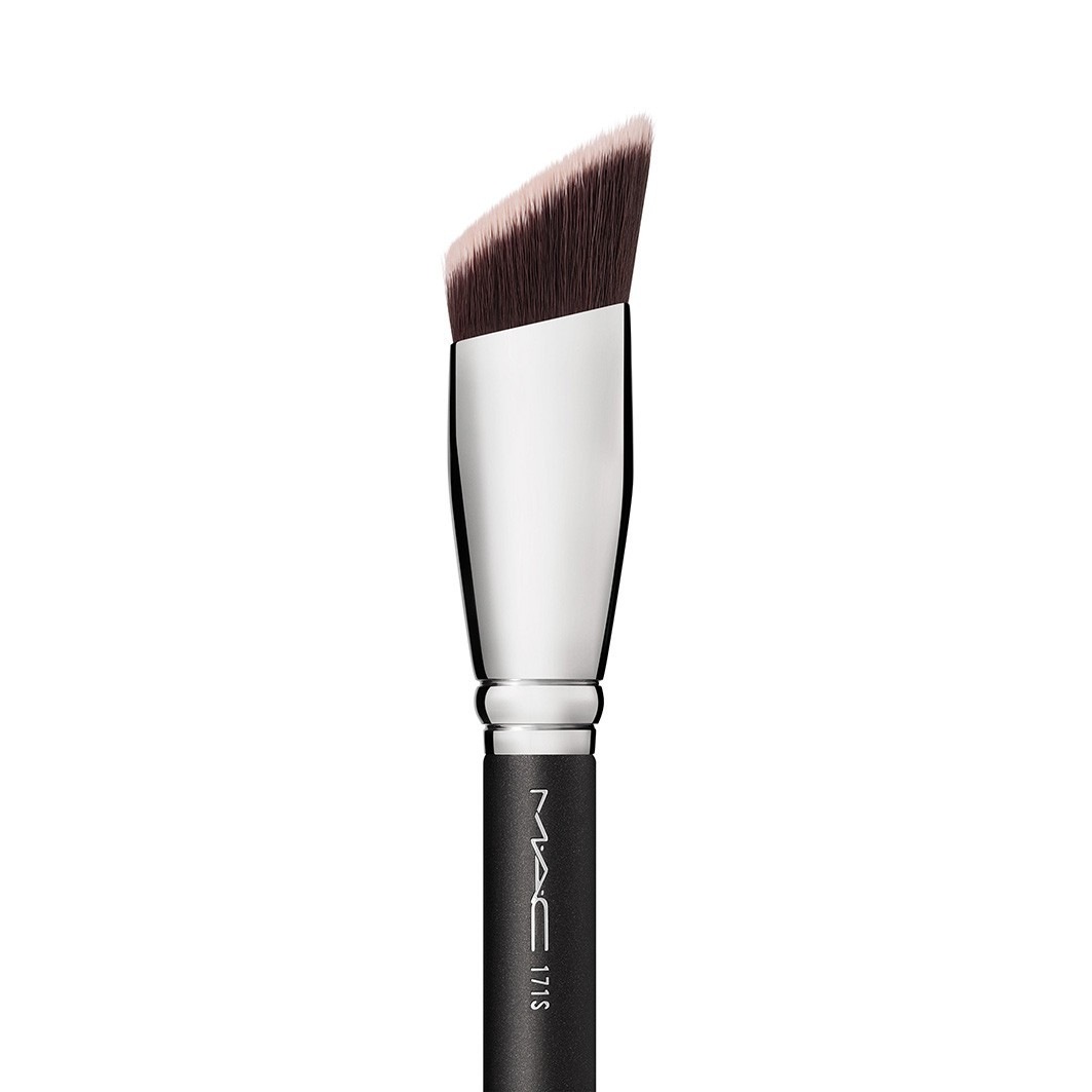 Кисть для лица all over face brush 171s Mac, количество 1 шт. — фото 2